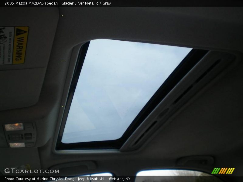 Glacier Silver Metallic / Gray 2005 Mazda MAZDA6 i Sedan