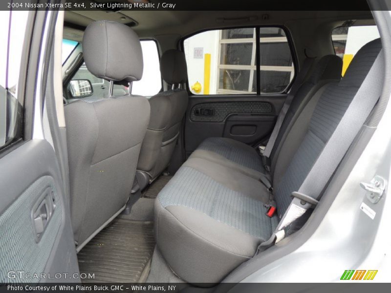 Silver Lightning Metallic / Gray 2004 Nissan Xterra SE 4x4