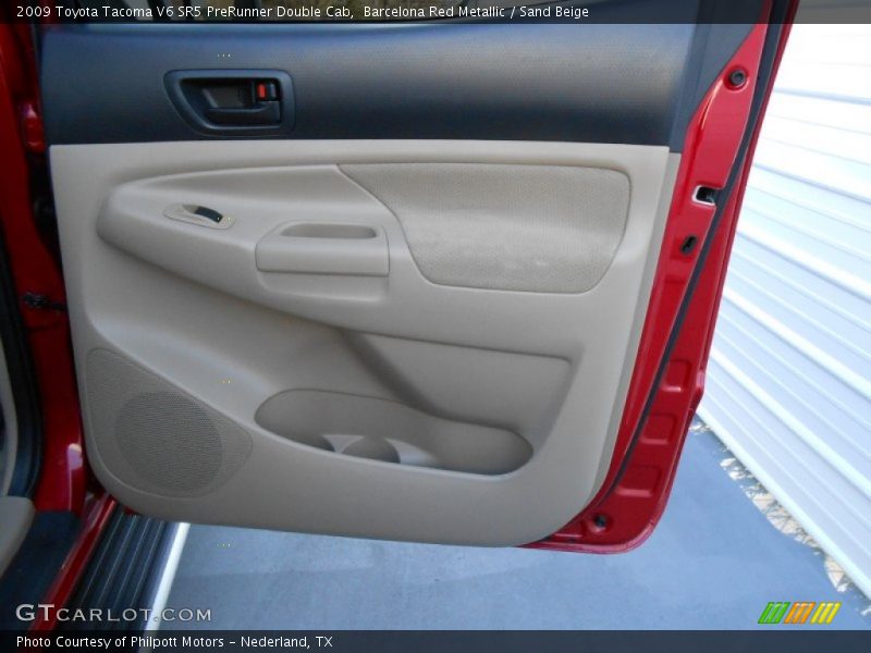 Door Panel of 2009 Tacoma V6 SR5 PreRunner Double Cab