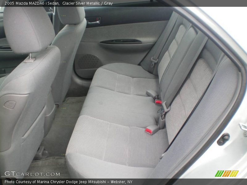 Glacier Silver Metallic / Gray 2005 Mazda MAZDA6 i Sedan