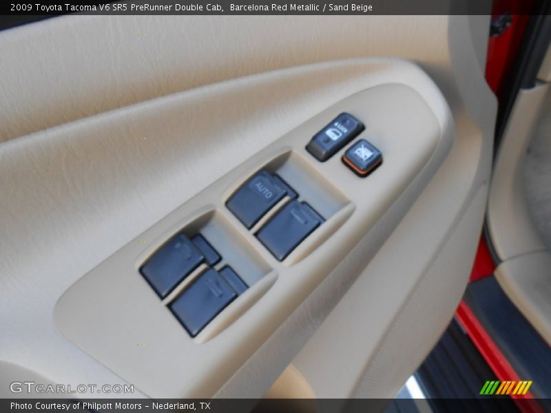 Controls of 2009 Tacoma V6 SR5 PreRunner Double Cab