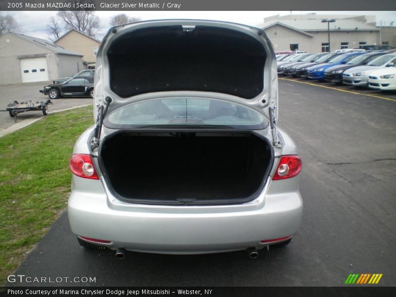 Glacier Silver Metallic / Gray 2005 Mazda MAZDA6 i Sedan