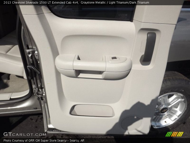 Graystone Metallic / Light Titanium/Dark Titanium 2013 Chevrolet Silverado 1500 LT Extended Cab 4x4