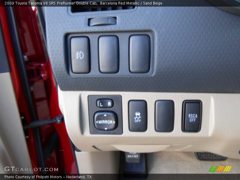 Controls of 2009 Tacoma V6 SR5 PreRunner Double Cab