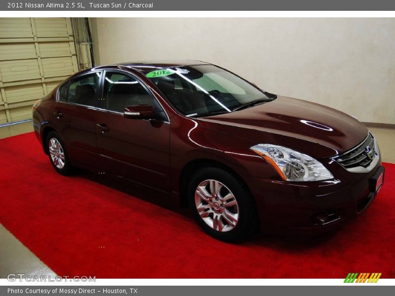 Tuscan Sun / Charcoal 2012 Nissan Altima 2.5 SL