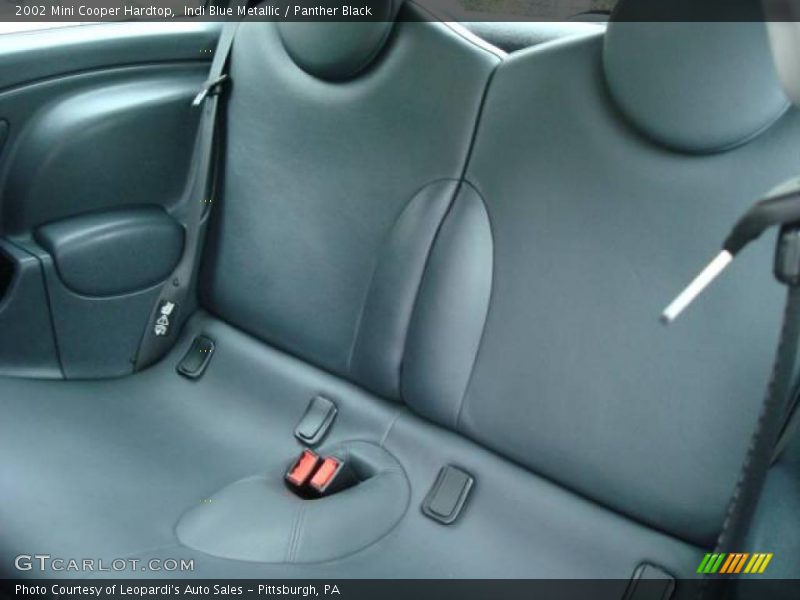 Indi Blue Metallic / Panther Black 2002 Mini Cooper Hardtop