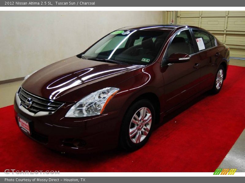 Tuscan Sun / Charcoal 2012 Nissan Altima 2.5 SL