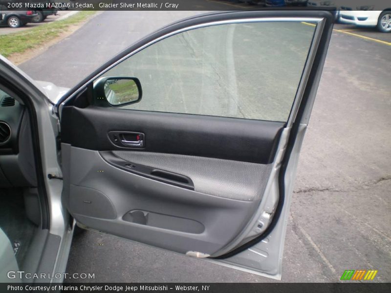 Glacier Silver Metallic / Gray 2005 Mazda MAZDA6 i Sedan