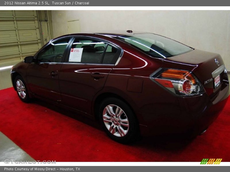 Tuscan Sun / Charcoal 2012 Nissan Altima 2.5 SL