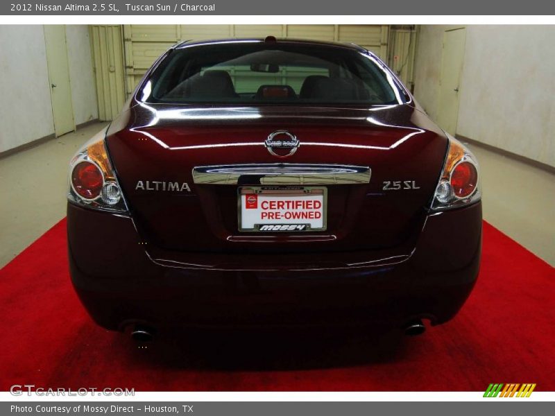 Tuscan Sun / Charcoal 2012 Nissan Altima 2.5 SL