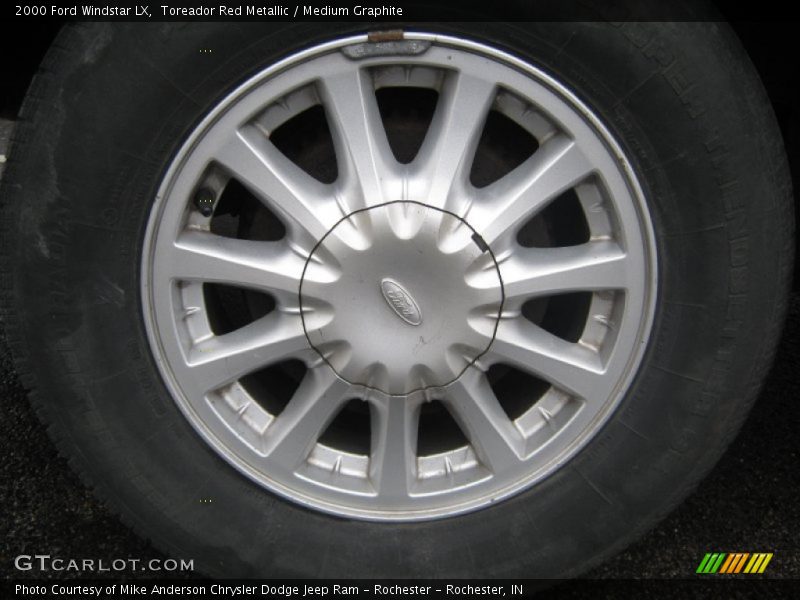 Toreador Red Metallic / Medium Graphite 2000 Ford Windstar LX
