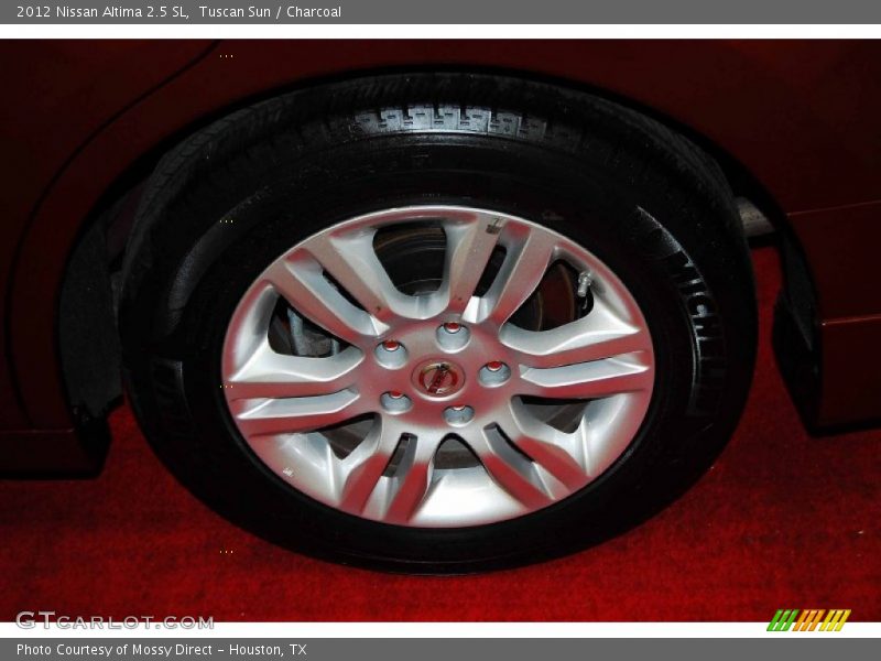 Tuscan Sun / Charcoal 2012 Nissan Altima 2.5 SL