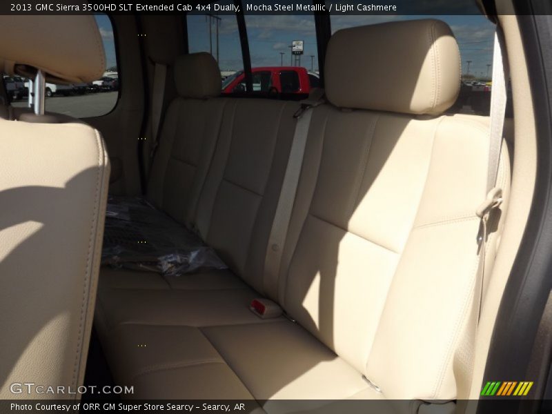 Mocha Steel Metallic / Light Cashmere 2013 GMC Sierra 3500HD SLT Extended Cab 4x4 Dually