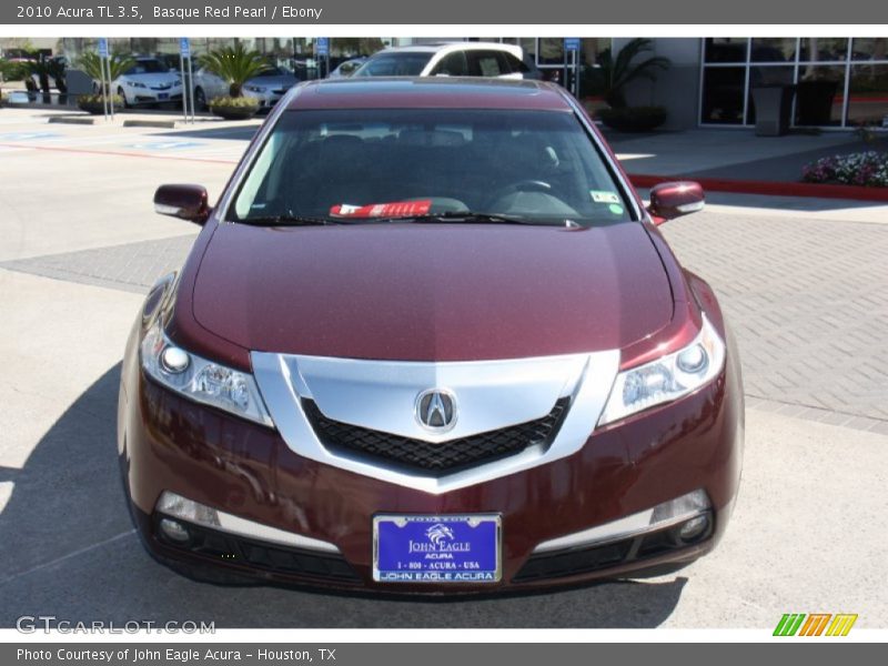 Basque Red Pearl / Ebony 2010 Acura TL 3.5