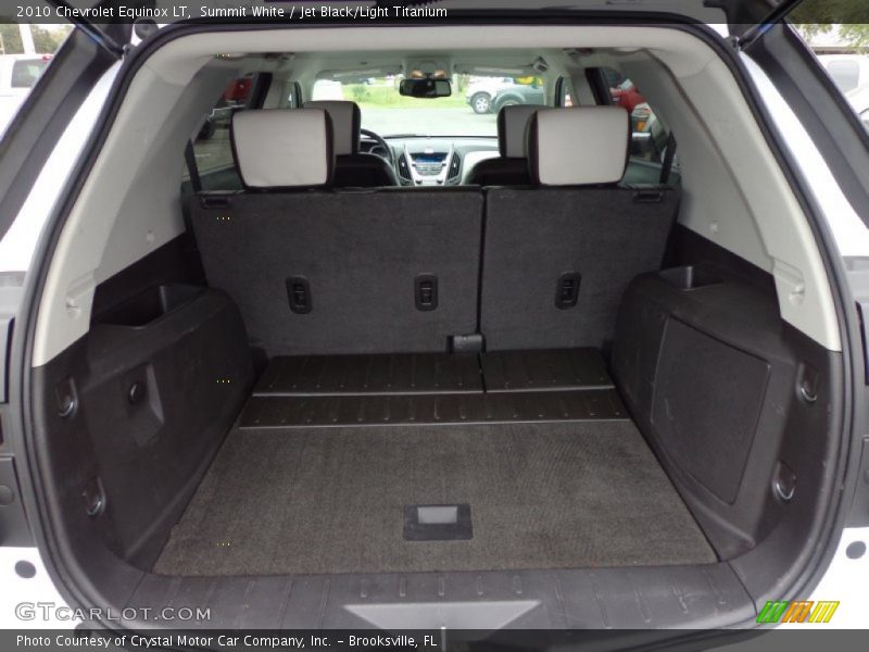 Summit White / Jet Black/Light Titanium 2010 Chevrolet Equinox LT