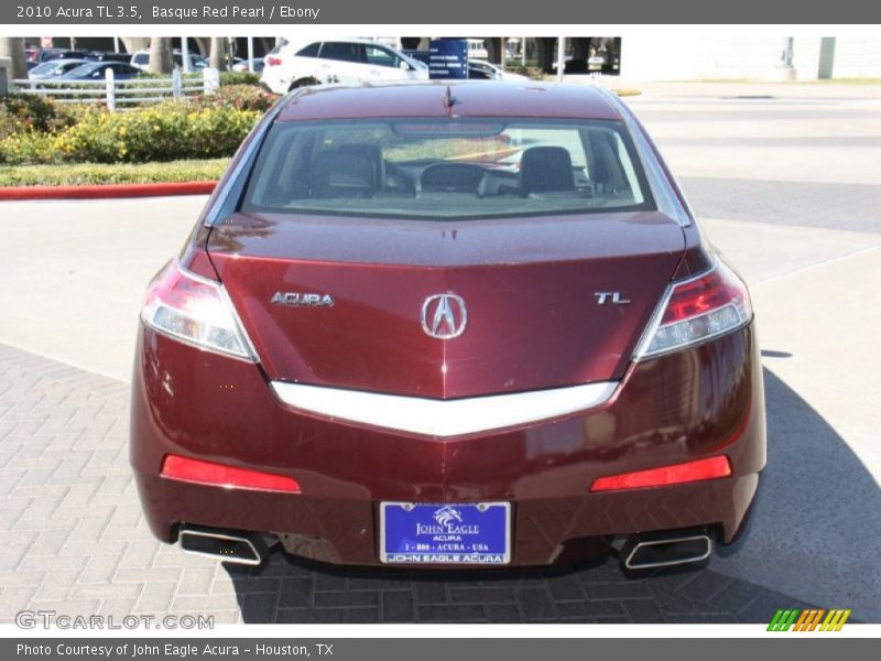 Basque Red Pearl / Ebony 2010 Acura TL 3.5