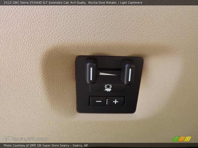 Mocha Steel Metallic / Light Cashmere 2013 GMC Sierra 3500HD SLT Extended Cab 4x4 Dually