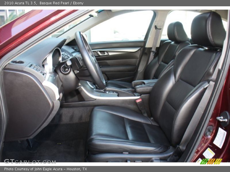 Basque Red Pearl / Ebony 2010 Acura TL 3.5