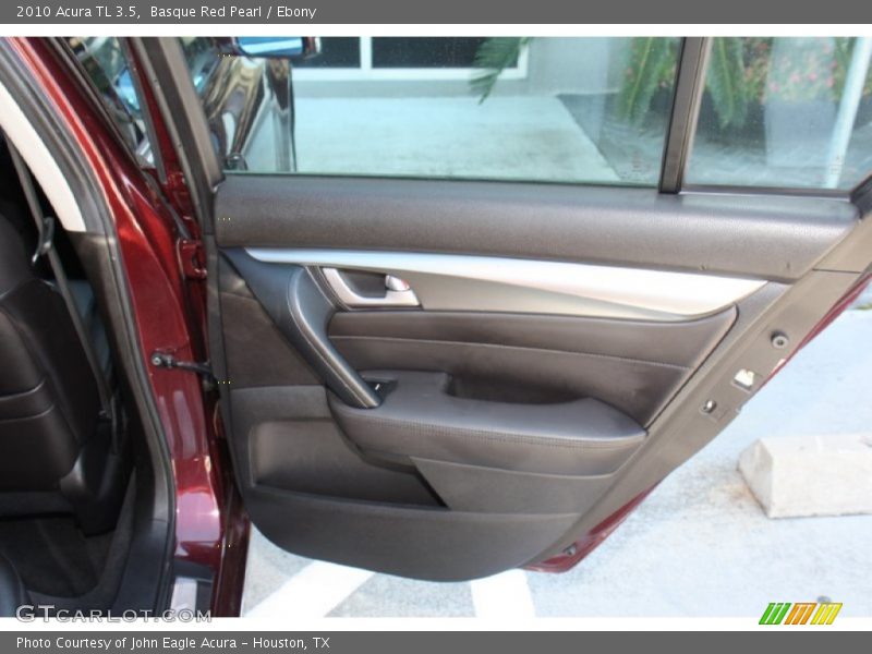 Basque Red Pearl / Ebony 2010 Acura TL 3.5