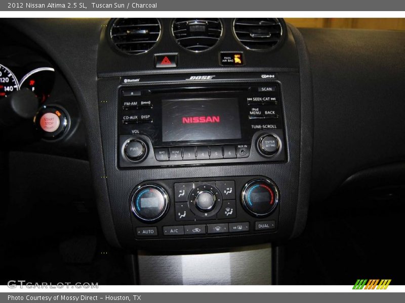 Tuscan Sun / Charcoal 2012 Nissan Altima 2.5 SL