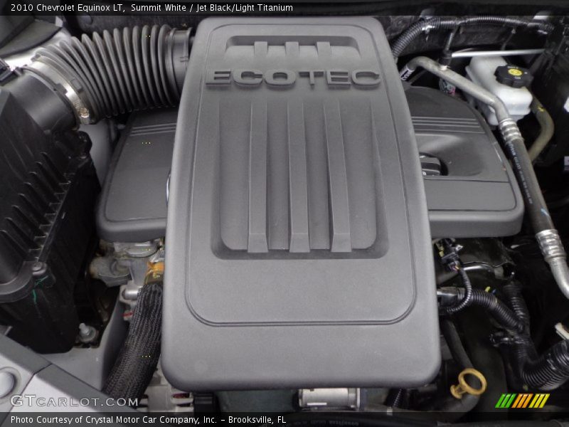 Summit White / Jet Black/Light Titanium 2010 Chevrolet Equinox LT
