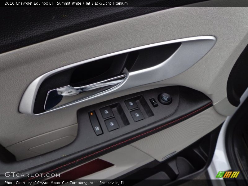Summit White / Jet Black/Light Titanium 2010 Chevrolet Equinox LT