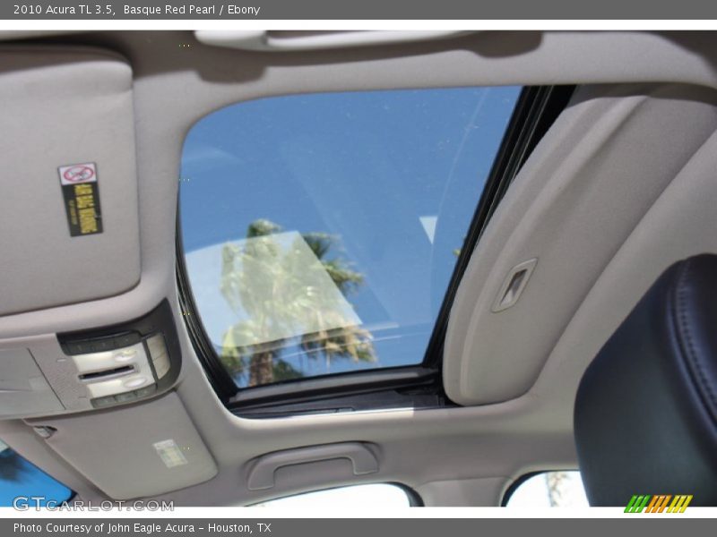 Basque Red Pearl / Ebony 2010 Acura TL 3.5