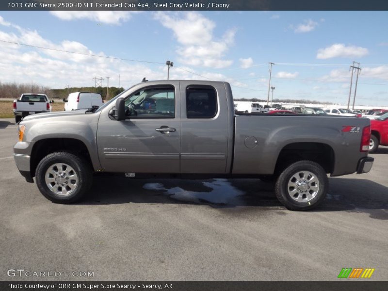  2013 Sierra 2500HD SLT Extended Cab 4x4 Steel Gray Metallic