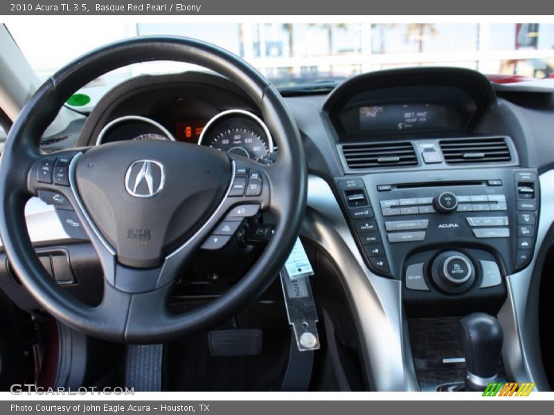 Basque Red Pearl / Ebony 2010 Acura TL 3.5