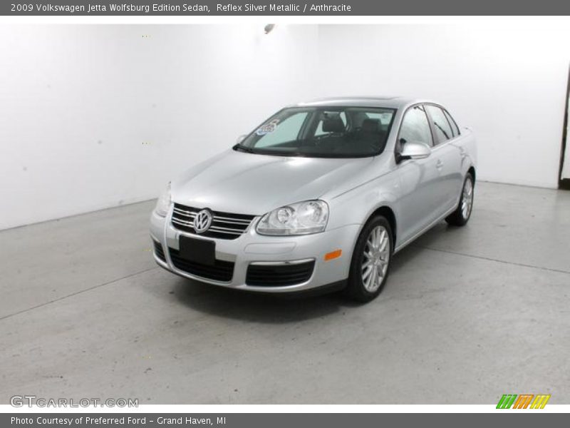 Reflex Silver Metallic / Anthracite 2009 Volkswagen Jetta Wolfsburg Edition Sedan