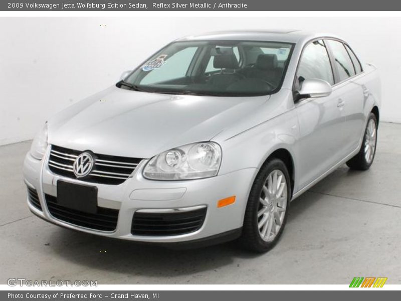 Front 3/4 View of 2009 Jetta Wolfsburg Edition Sedan