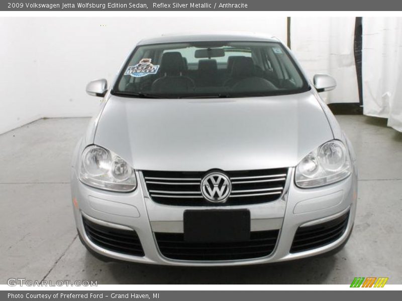 Reflex Silver Metallic / Anthracite 2009 Volkswagen Jetta Wolfsburg Edition Sedan