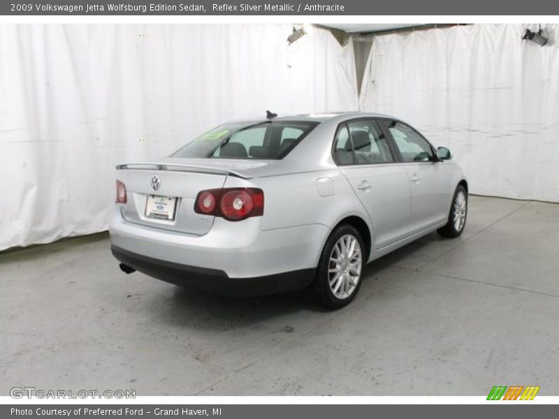 Reflex Silver Metallic / Anthracite 2009 Volkswagen Jetta Wolfsburg Edition Sedan