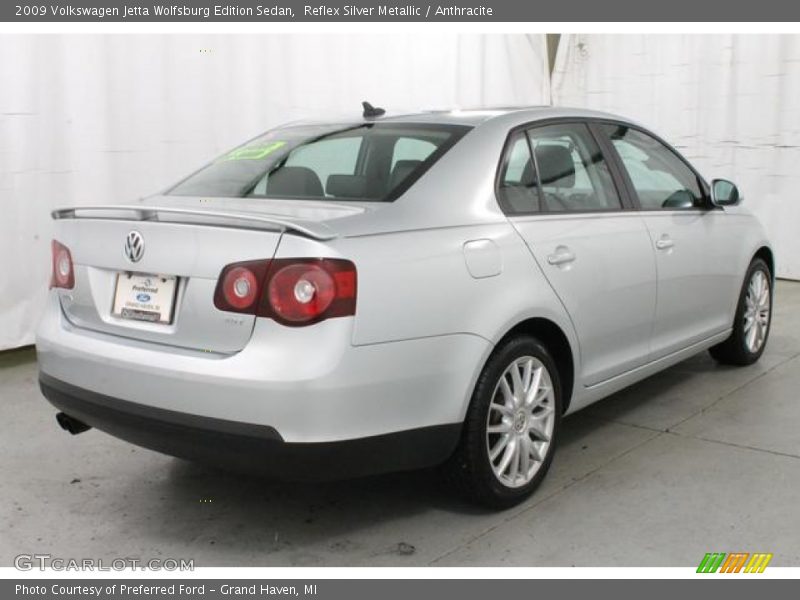 Reflex Silver Metallic / Anthracite 2009 Volkswagen Jetta Wolfsburg Edition Sedan