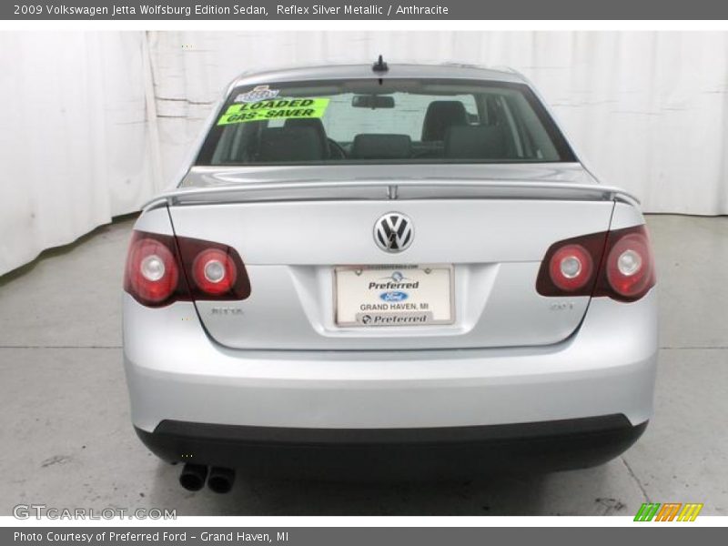 Reflex Silver Metallic / Anthracite 2009 Volkswagen Jetta Wolfsburg Edition Sedan