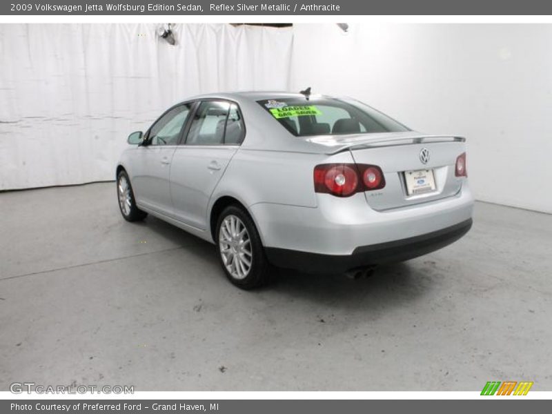 Reflex Silver Metallic / Anthracite 2009 Volkswagen Jetta Wolfsburg Edition Sedan