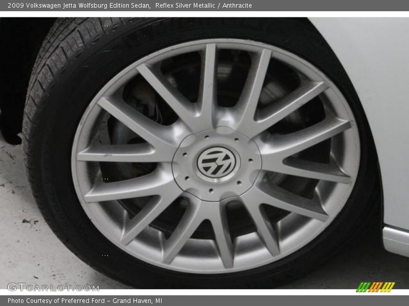  2009 Jetta Wolfsburg Edition Sedan Wheel