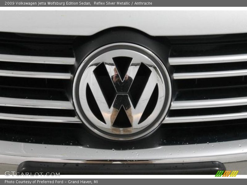 Reflex Silver Metallic / Anthracite 2009 Volkswagen Jetta Wolfsburg Edition Sedan
