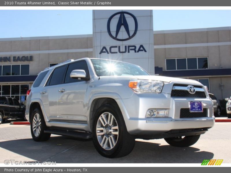 Classic Silver Metallic / Graphite 2010 Toyota 4Runner Limited