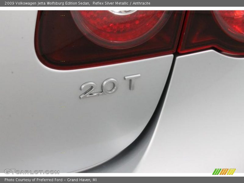 Reflex Silver Metallic / Anthracite 2009 Volkswagen Jetta Wolfsburg Edition Sedan