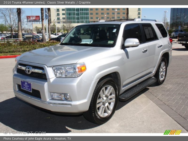 Classic Silver Metallic / Graphite 2010 Toyota 4Runner Limited