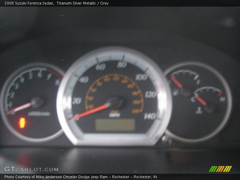 Titanuim Silver Metallic / Grey 2006 Suzuki Forenza Sedan