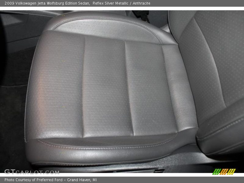 Reflex Silver Metallic / Anthracite 2009 Volkswagen Jetta Wolfsburg Edition Sedan