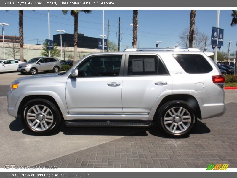 Classic Silver Metallic / Graphite 2010 Toyota 4Runner Limited