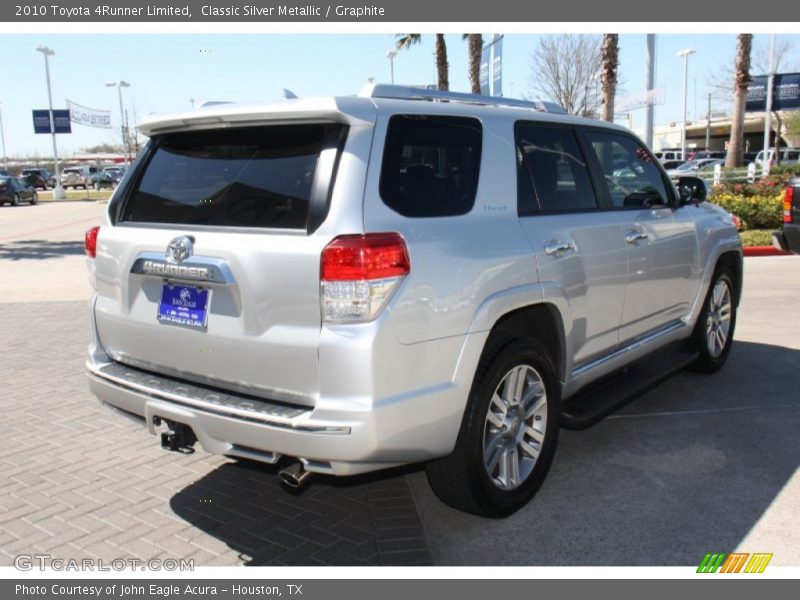 Classic Silver Metallic / Graphite 2010 Toyota 4Runner Limited