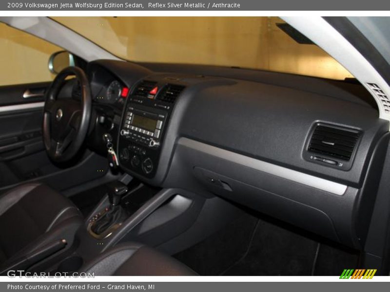 Reflex Silver Metallic / Anthracite 2009 Volkswagen Jetta Wolfsburg Edition Sedan