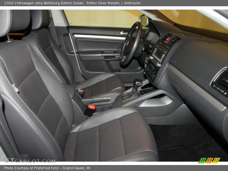 Reflex Silver Metallic / Anthracite 2009 Volkswagen Jetta Wolfsburg Edition Sedan