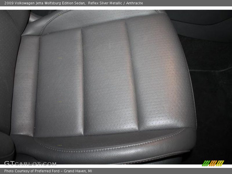 Reflex Silver Metallic / Anthracite 2009 Volkswagen Jetta Wolfsburg Edition Sedan