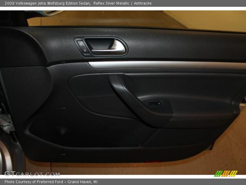 Reflex Silver Metallic / Anthracite 2009 Volkswagen Jetta Wolfsburg Edition Sedan