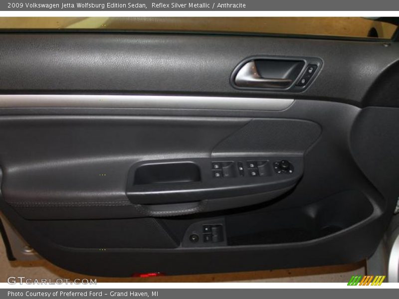 Reflex Silver Metallic / Anthracite 2009 Volkswagen Jetta Wolfsburg Edition Sedan